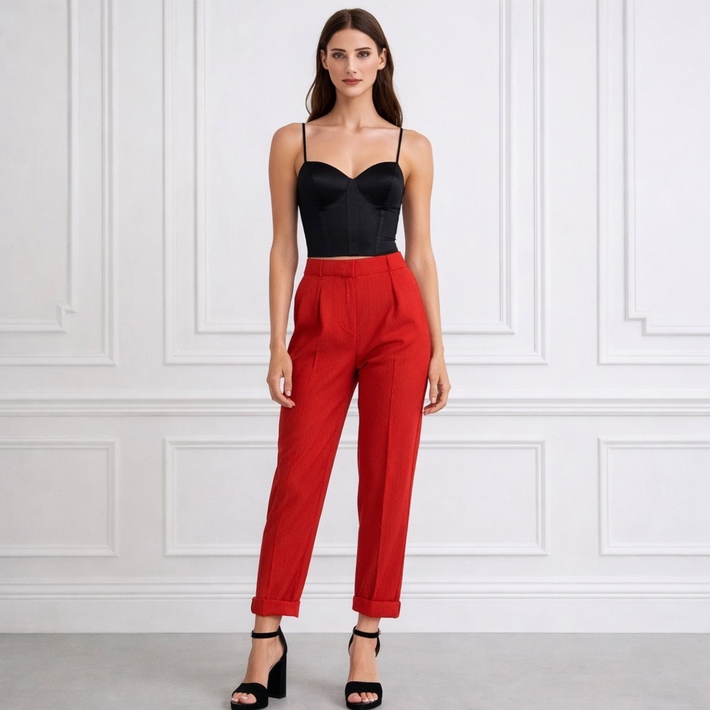 Alice + Olivia Ardell High Waisted Pants